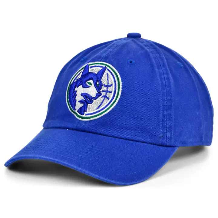 Casquette réglable Minnesota Timberwolves M&N HWC Basic Dad Bleue