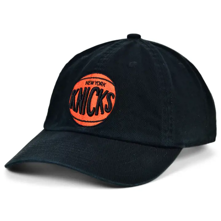 Casquette papa basique réglable New York Knicks M&N HWC noire