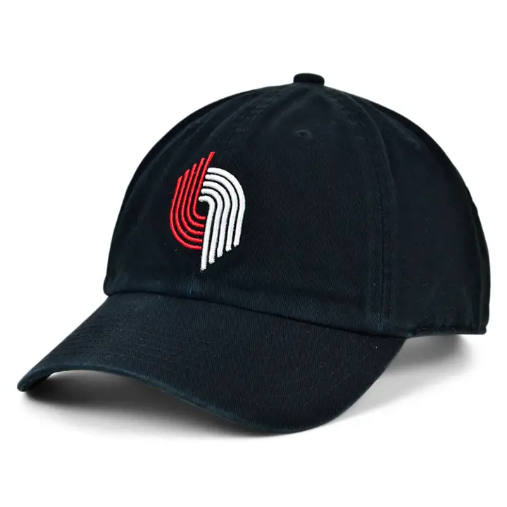 Casquette décontractée noire Portland Trail Blazers M&N HWC Basic