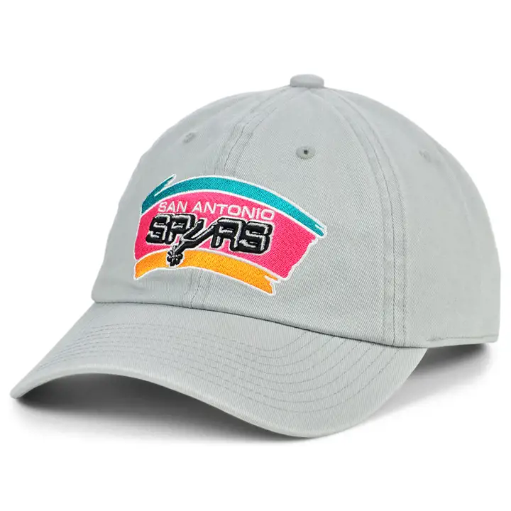 Casquette San Antonio Spurs M&N HWC Basic Dad grise ajustable