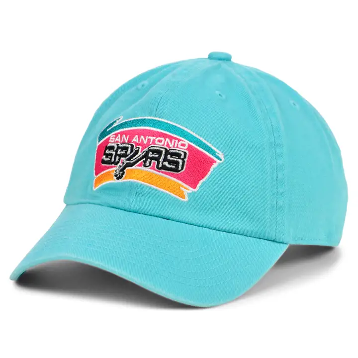 Casquette papa San Antonio Spurs M&N HWC Basic ajustable TEAL