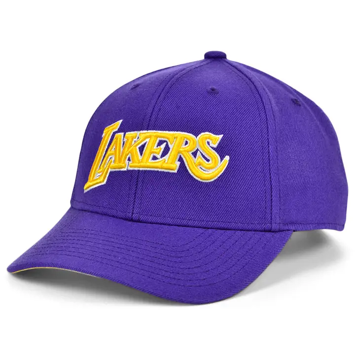 Los Angeles Lakers M&N HWC Basic Structured Adj PUR
