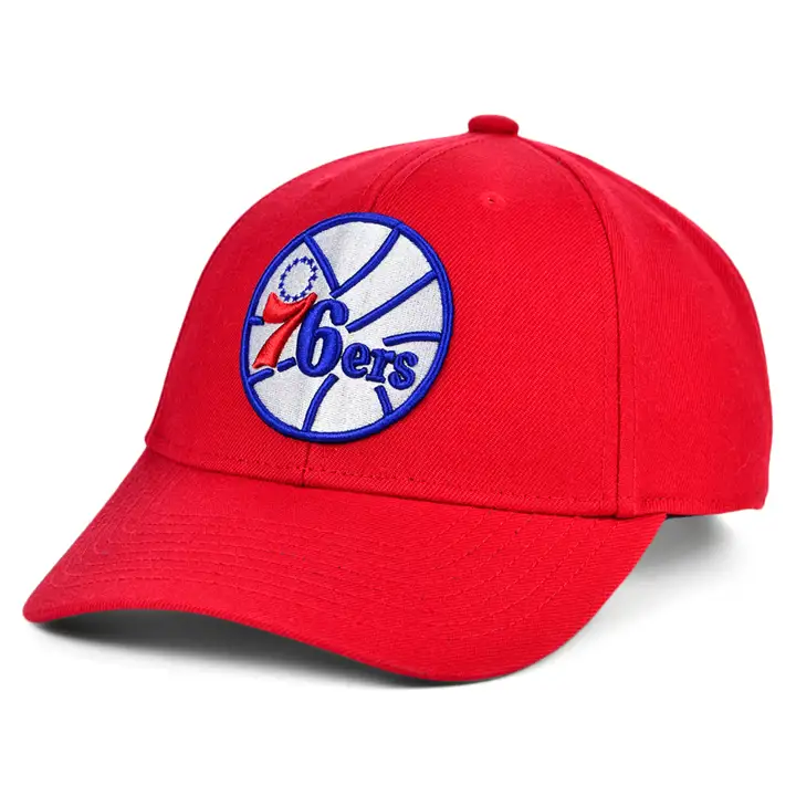 Philadelphia 76ers M&N HWC Basic Structured Adj ROUGE