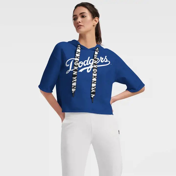 Los Angeles Dodgers MLB Sweat à Capuche Femme DKNY Emma 20 rbl