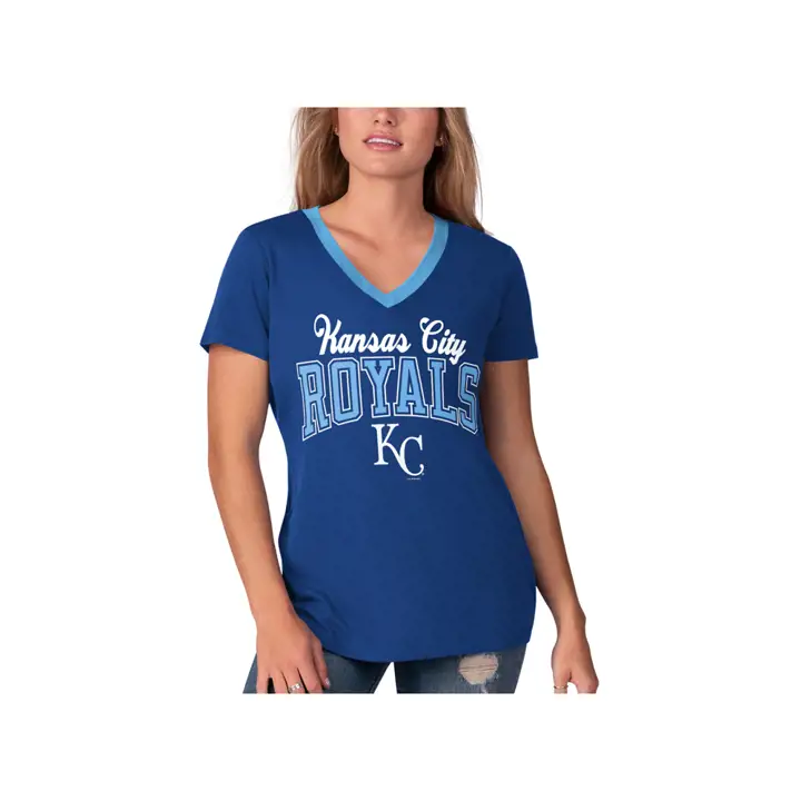T-shirt Fair Ball MLB pour femme Kansas City Royals 20 rbl
