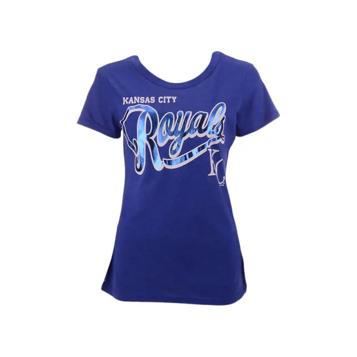 T-shirt Femme Kansas City Royals MLB Homeplate 20 rbl