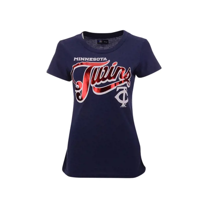 T-shirt Homeplate MLB femme Minnesota Twins 20 rouge