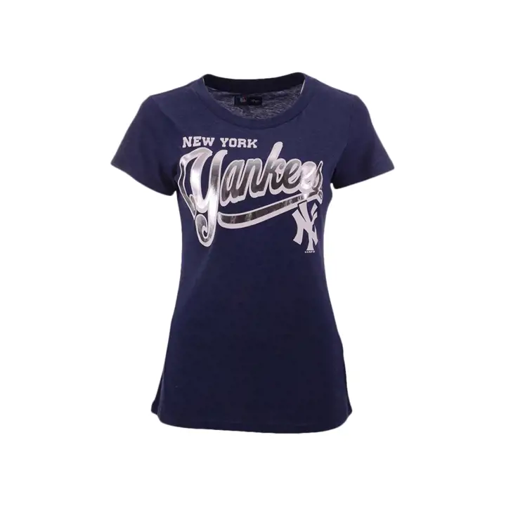 T-shirt New York Yankees MLB pour femme « Homeplate Tee 20 » marine