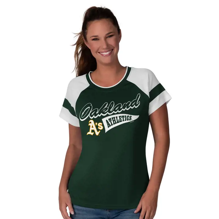 T-shirt MLB Oakland Athletics la plus grande fan femme 20 grn