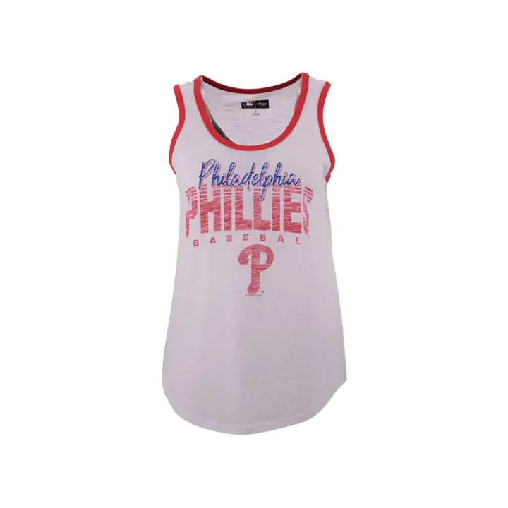 Débardeur MLB MVP pour femme Philadelphia Phillies 20 rouge