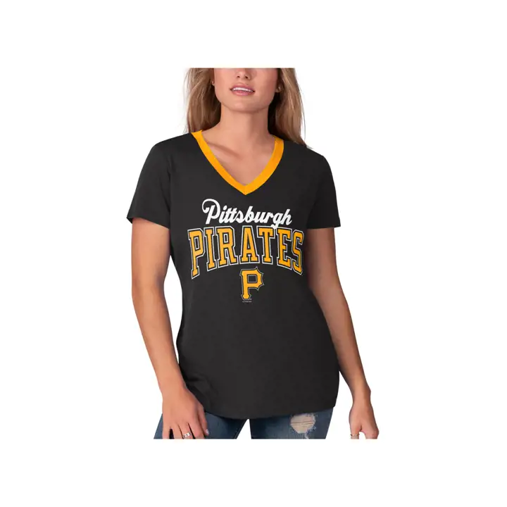 T-shirt Femme MLB Fair Ball Pittsburgh Pirates 20 - noir