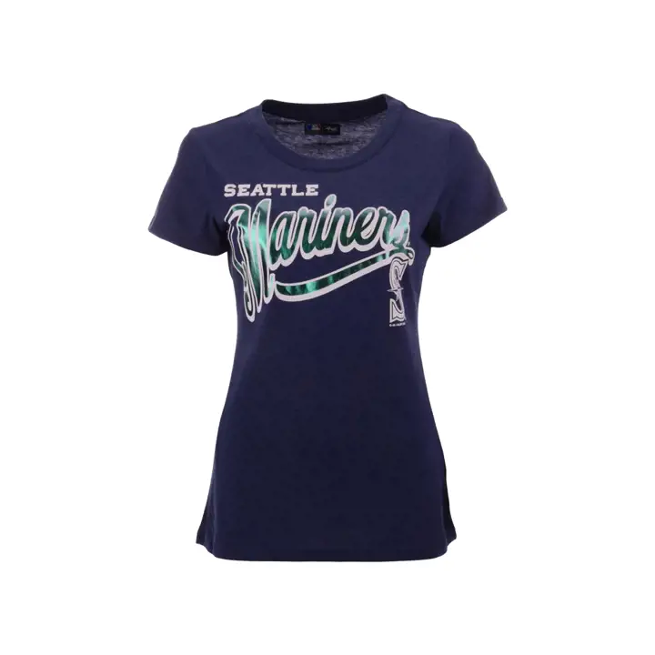 T-shirt Seattle Mariners MLB Homeplate Femme 20 marine