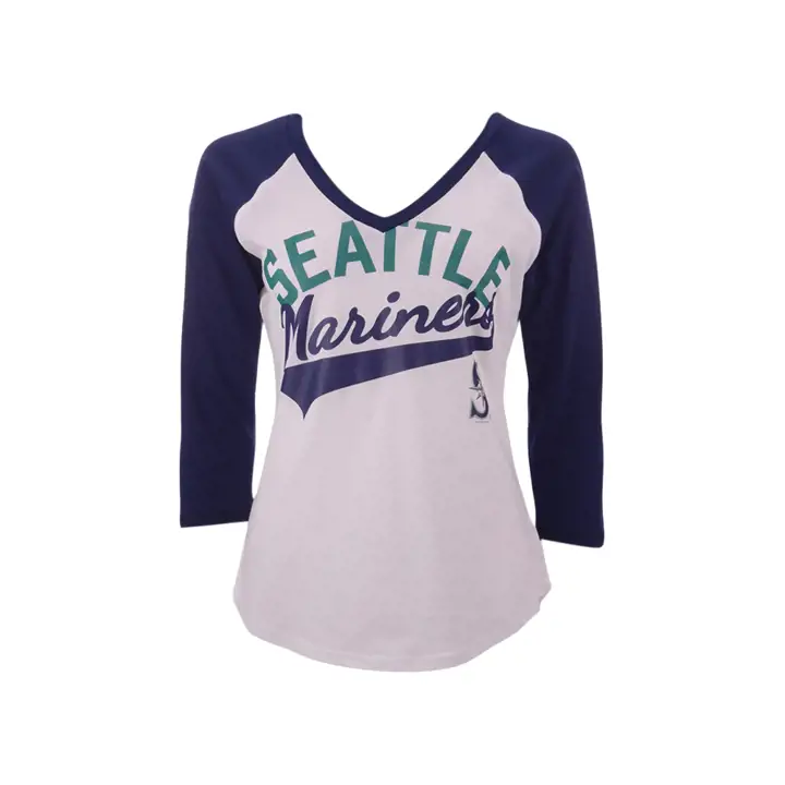 T-shirt Raglan Femme MLB Seattle Mariners It's A Game 20
