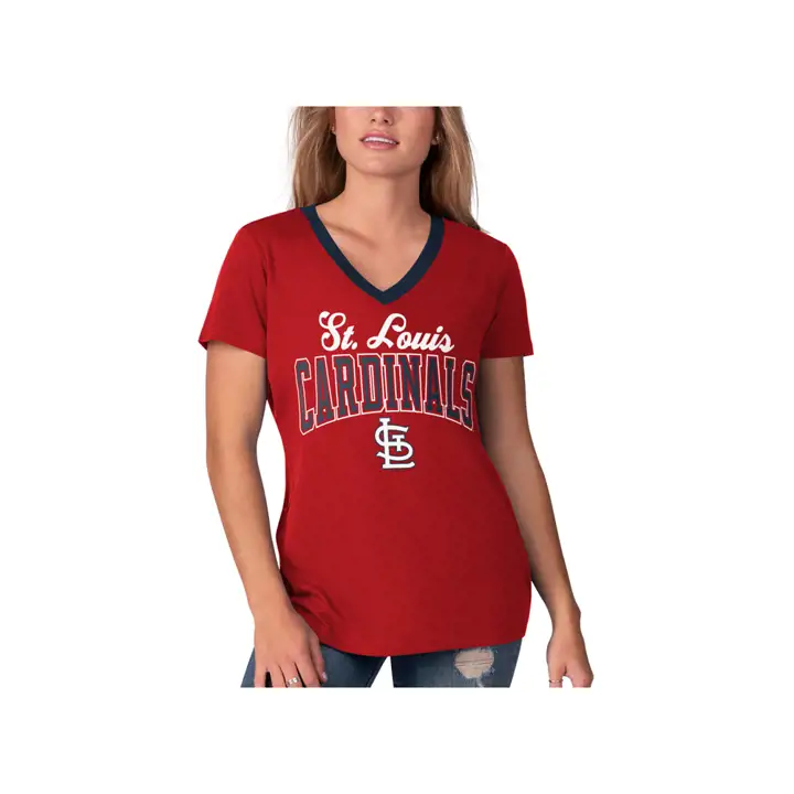 T-shirt Femme MLB St. Louis Cardinals Fair Ball 20 marine