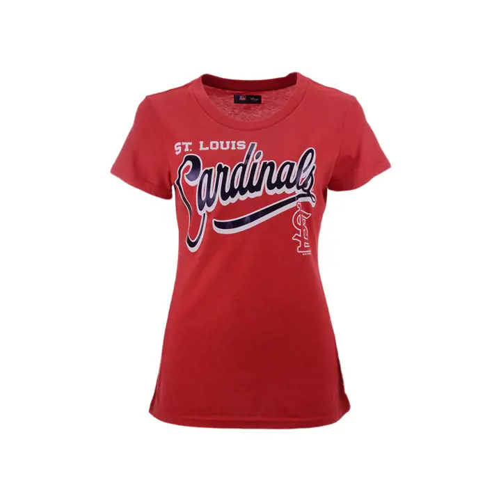 T-shirt femme St. Louis Cardinals MLB Homeplate 20 marine