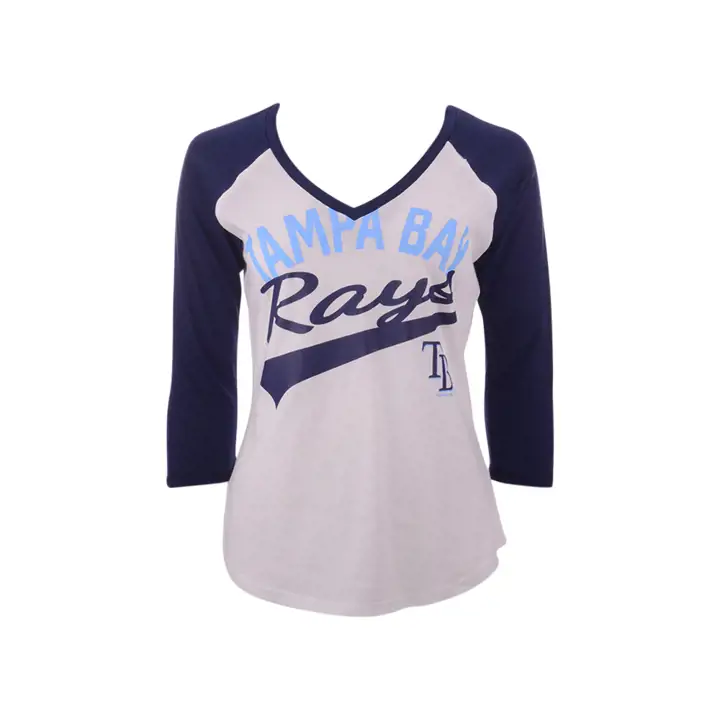 T-shirt raglan Tampa Bay Rays MLB « It's A Game » pour femme 20 g