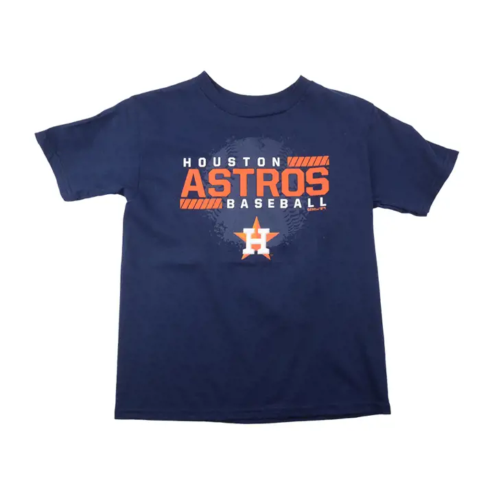 T-shirt enfant MLB Astros Knuckle Ball bleu marine
