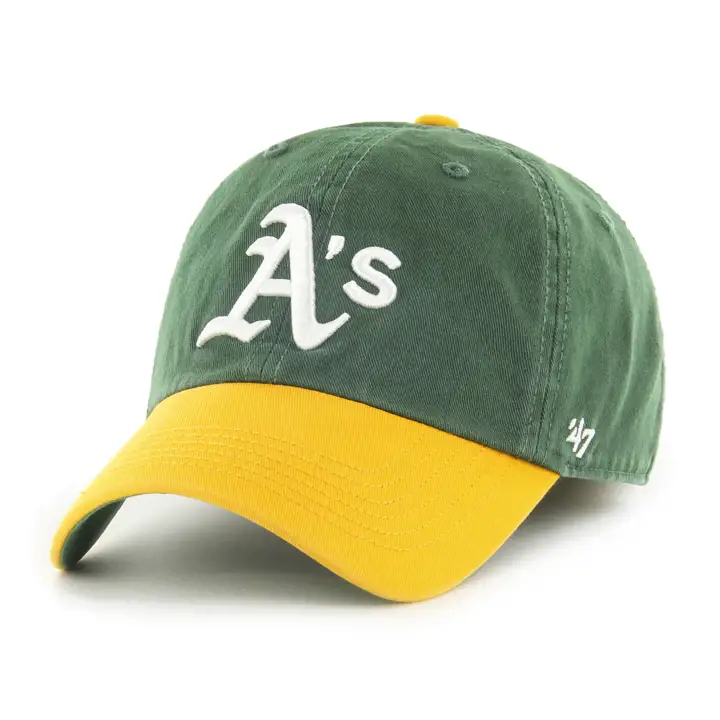 OAKLAND ATHLETICS MLB Classic OFR '47 Franchise VERT FONCÉ/OR