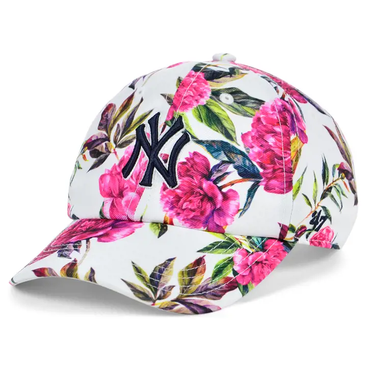 NEW YORK YANKEES MLB Fille Peony '47 Casquette Clean Up BLC