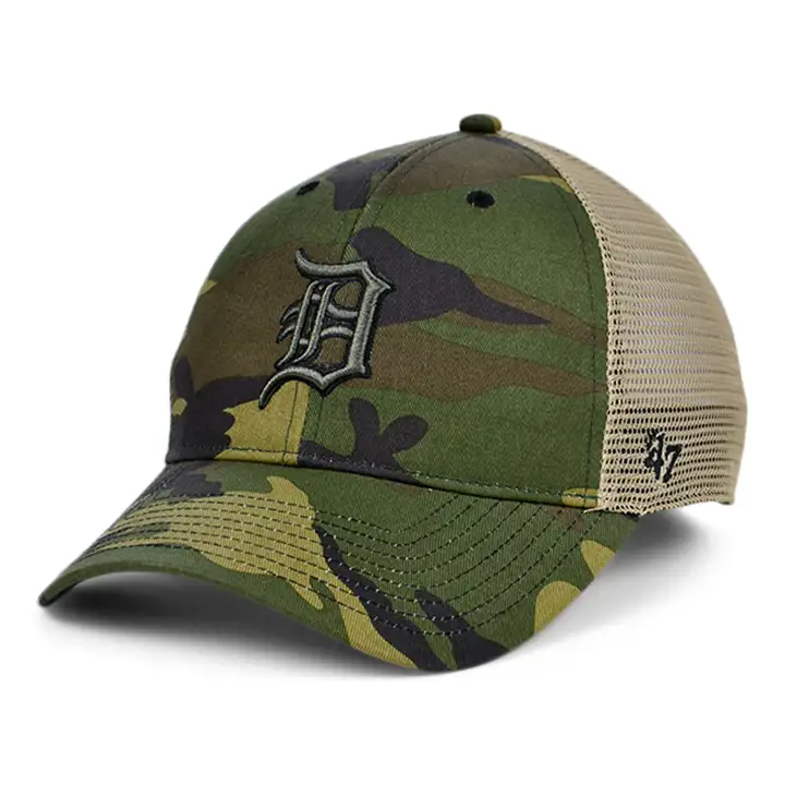 Casquette MVP camo "woodland" des Detroit Tigers de la MLB par '47 Brand