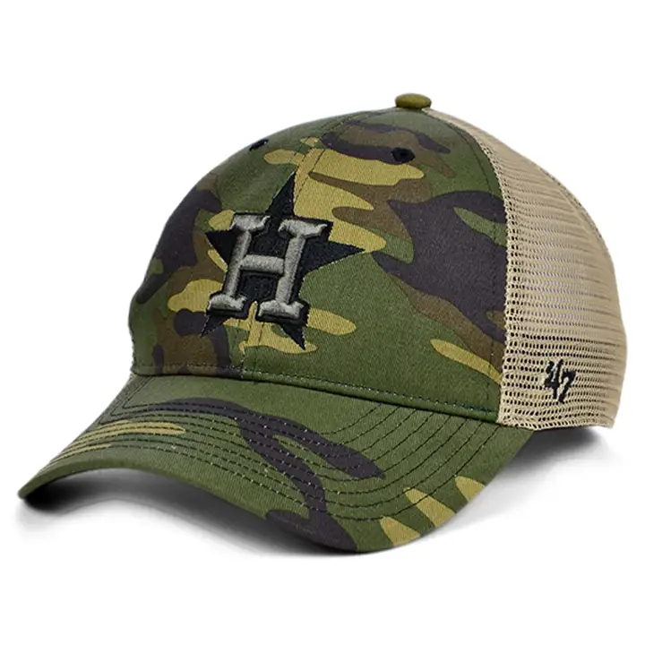 Casquette HOUSTON ASTROS MLB Camo Branson '47 MVP woodland