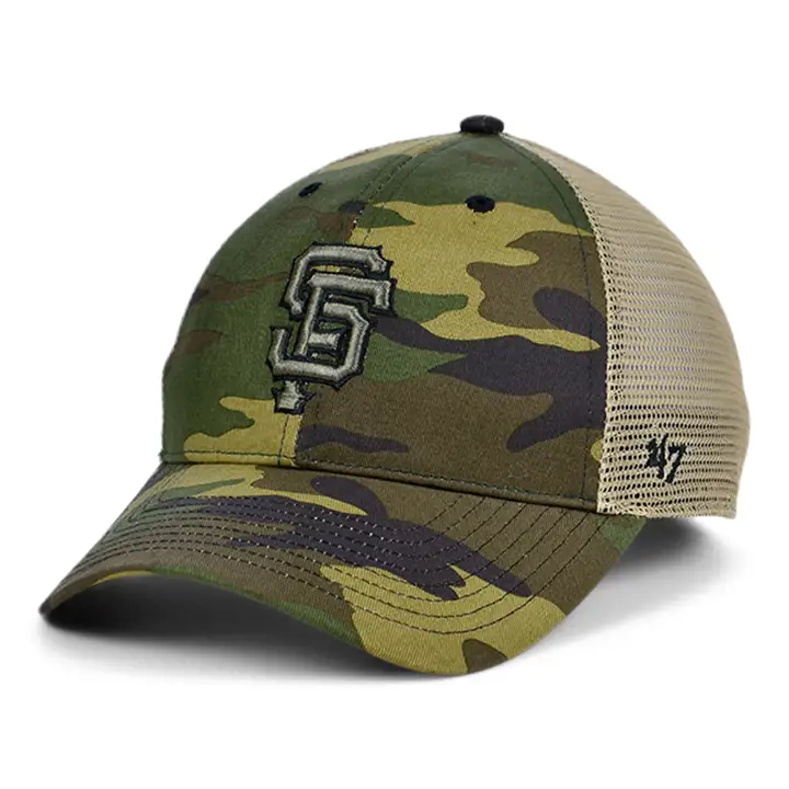 SAN FRANCISCO GIANTS MLB Camo Branson '47 MVP camouflage de forêt