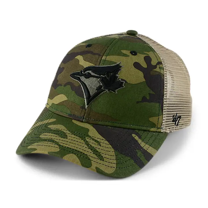 Casquette Toronto Blue Jays MLB Camo Branson '47 MVP Woodland