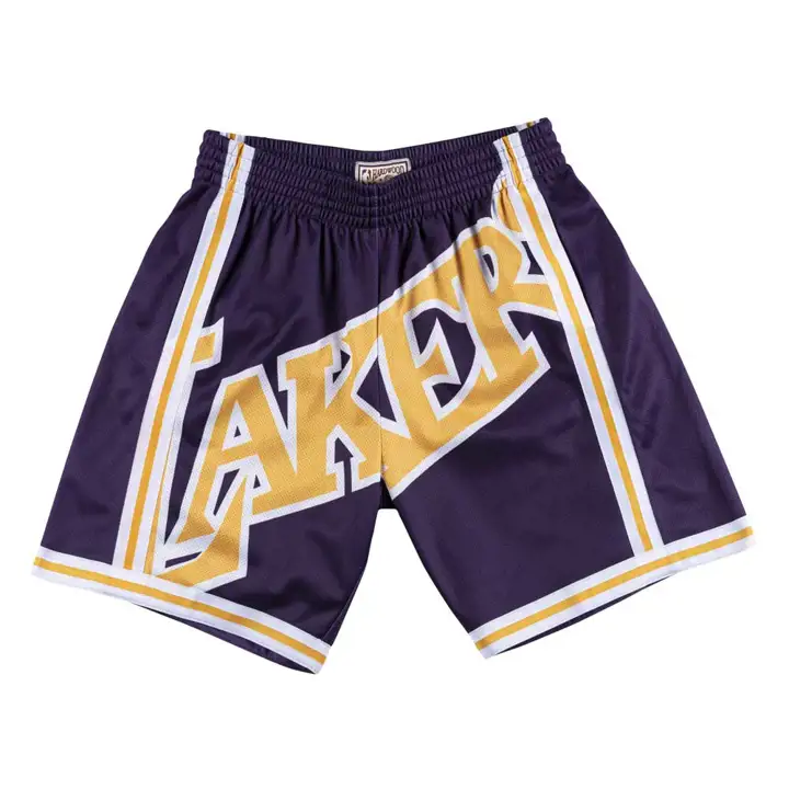 Shorts de bain "Big Face" des Los Angeles Lakers NBA
