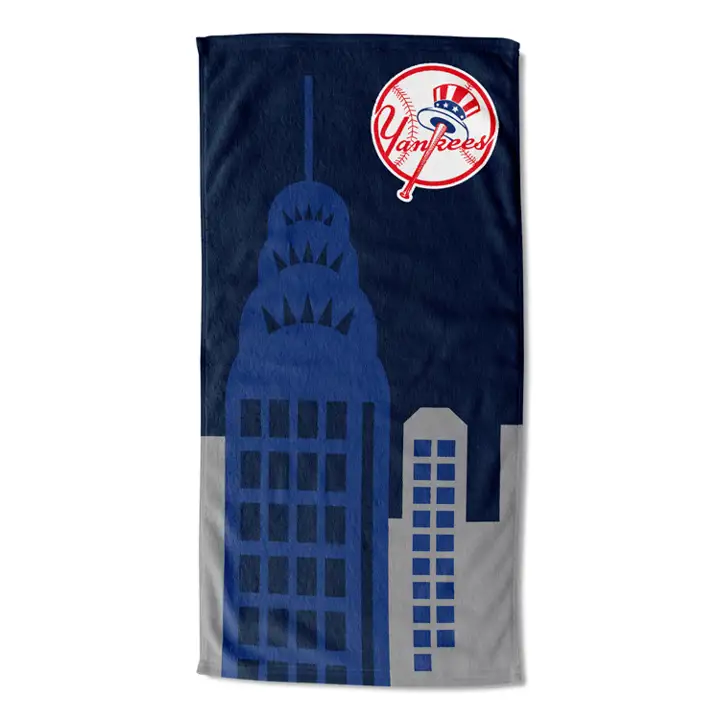 "Serviette de Plage New York Yankees 30x60 \"Empire\" ast"