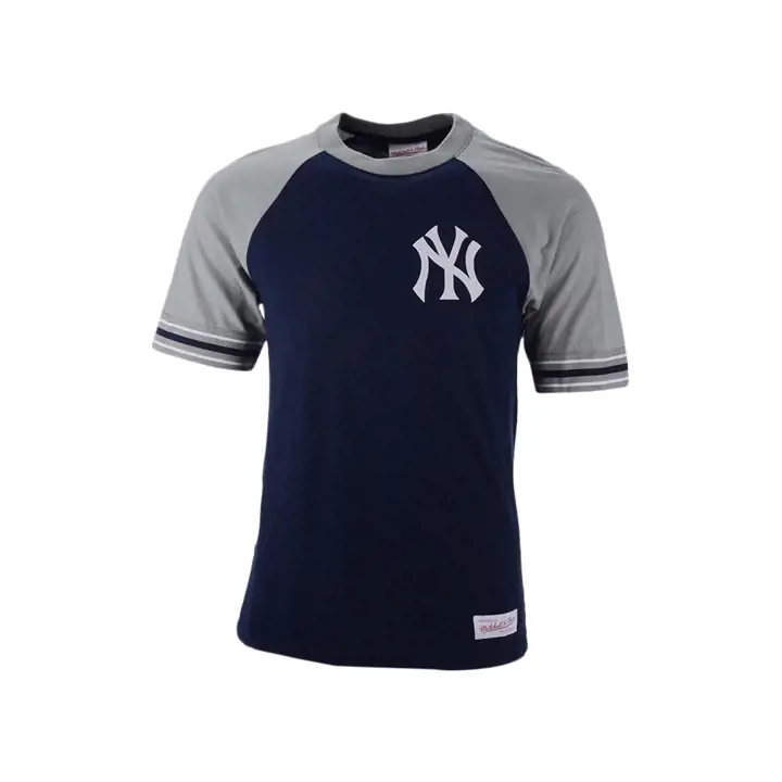 T-shirt Capitaine de l'équipe MLB des Yankees bleu marine