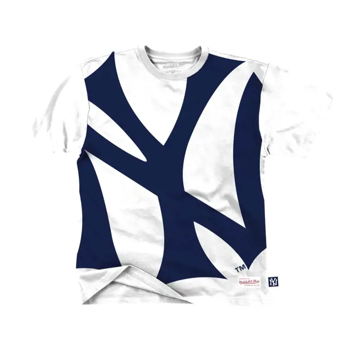 NEW YORK YANKEES MLB T-shirt M&N Big Face BLC