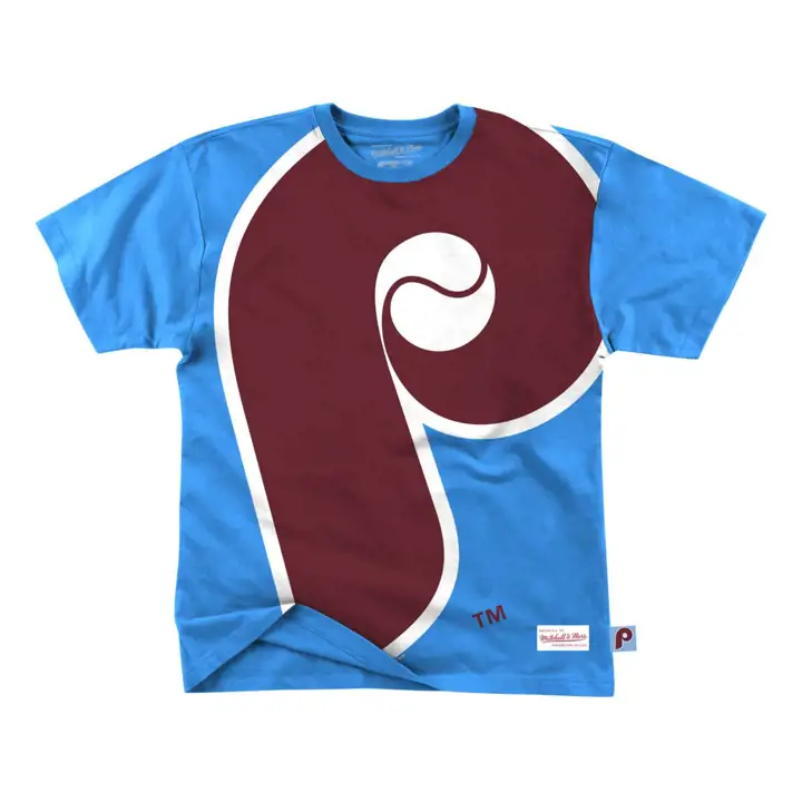 T-shirt M&N Big Face MLB PHILADELPHIA PHILLIES LBL