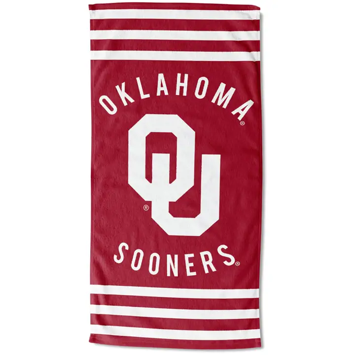 Serviette de plage Oklahoma Sooners 30x60 720 AST