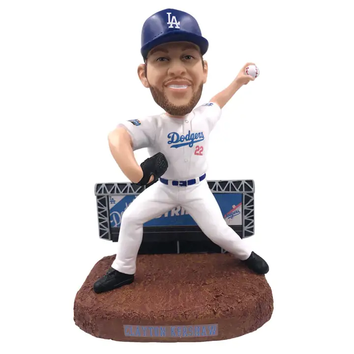 Los Angeles Dodgers Tableau d'affichage Inline Bobble Clayton Kershaw