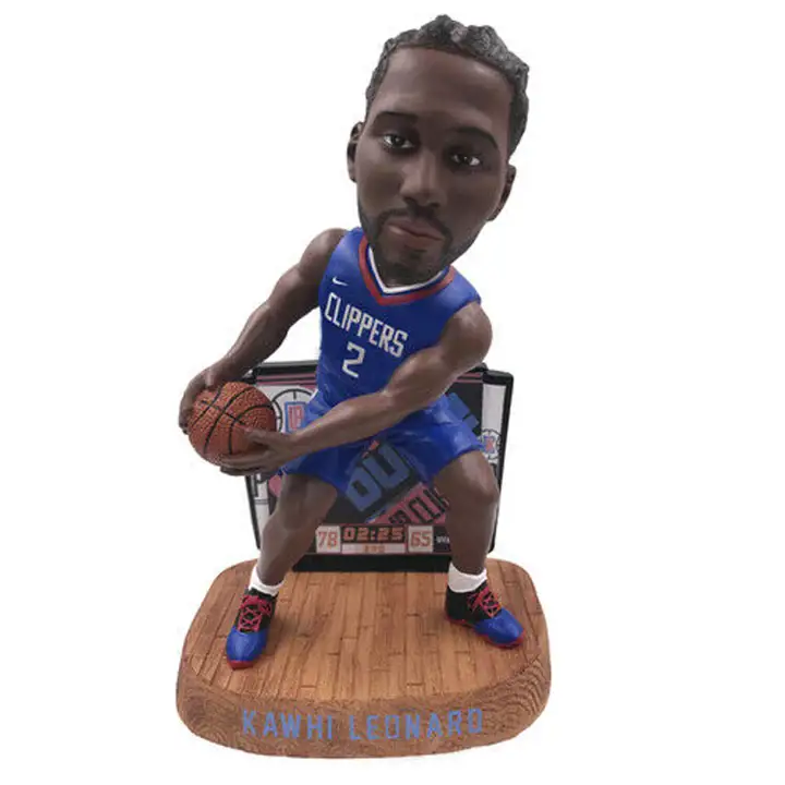 Tableau d'affichage des Clippers de Los Angeles Bobble Kawhi Leonard