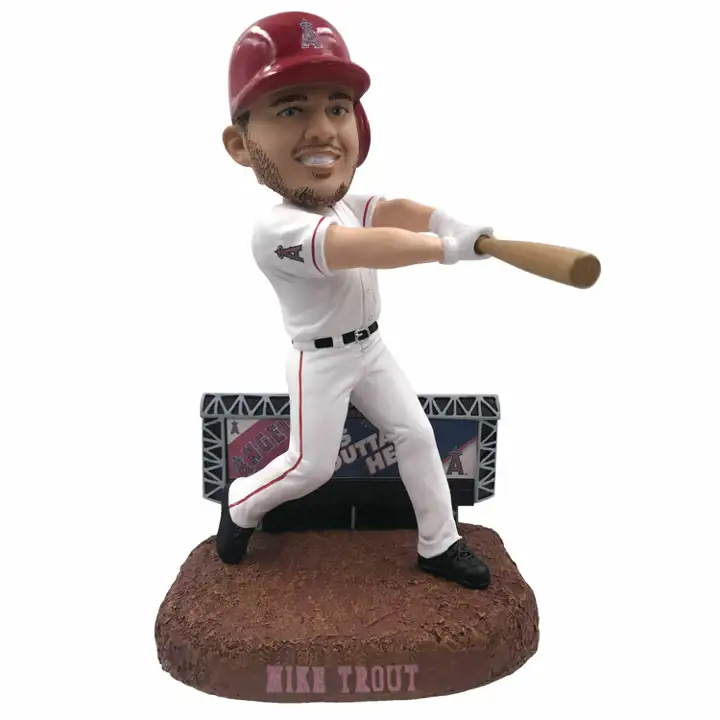 Tableau d'affichage Los Angeles Angels Bobble Mike Trout AST