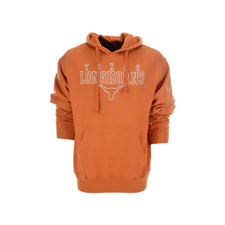 Sweat à capuche en coton Texas Longhorns NCAA Tex Or