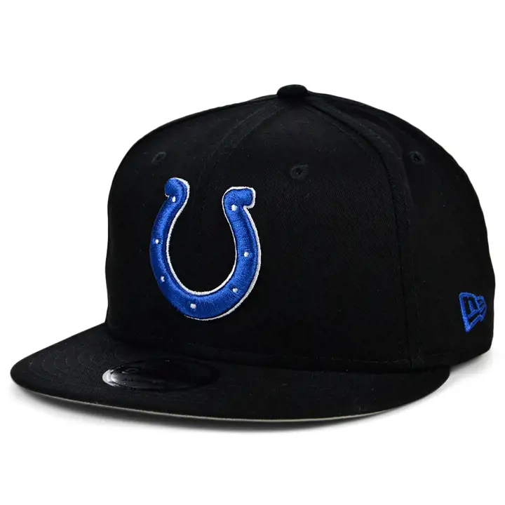 COLTS NFL Basic Snap 9Fifty noir/noir