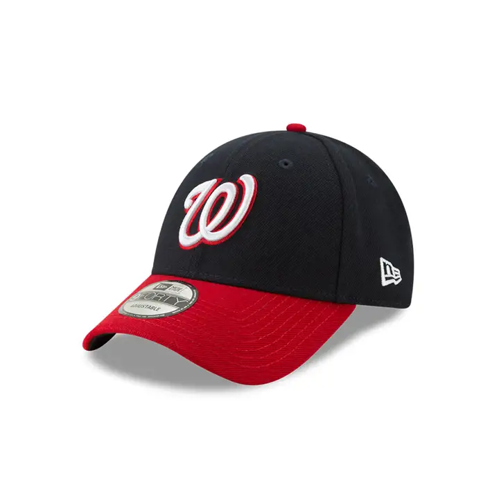 Nationals MLB The League 9Forty ajustable bleu marine/rouge