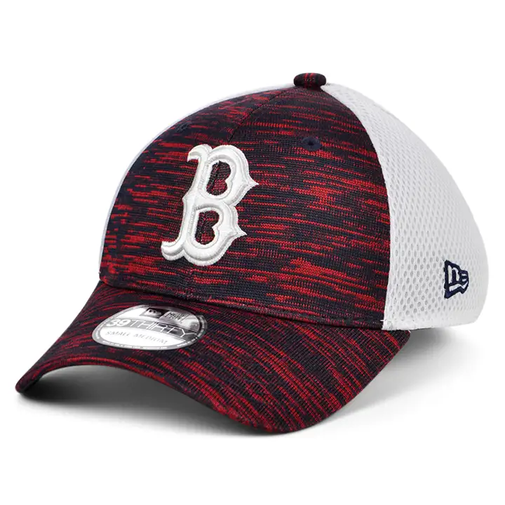 Boston Red Sox Bonnet en tricot Neo 39THIRTY MARINE/BLC