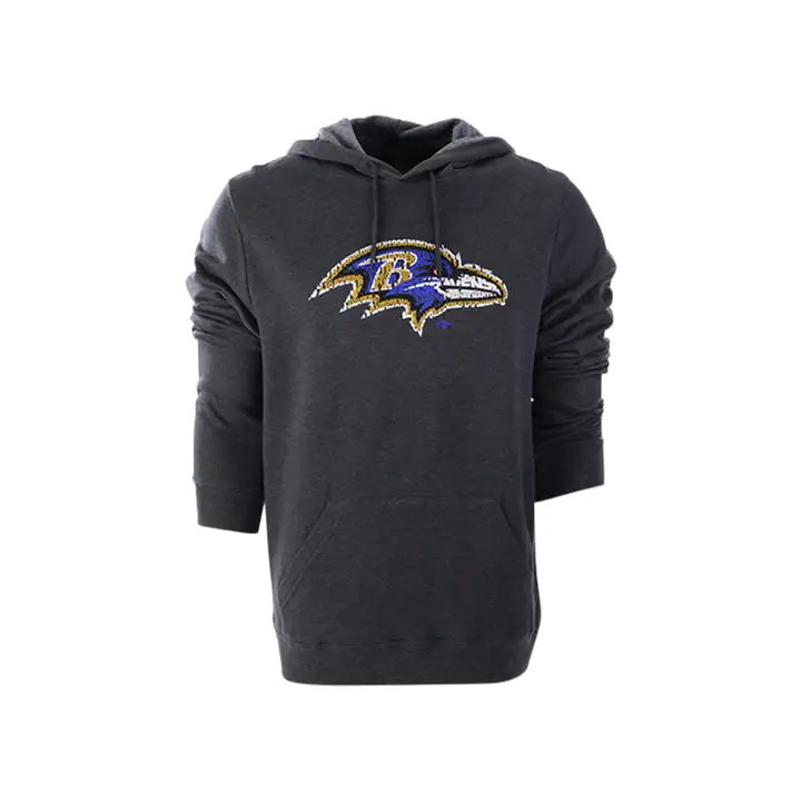 Baltimore Ravens NFL Logo vieilli FO Hood anthracite