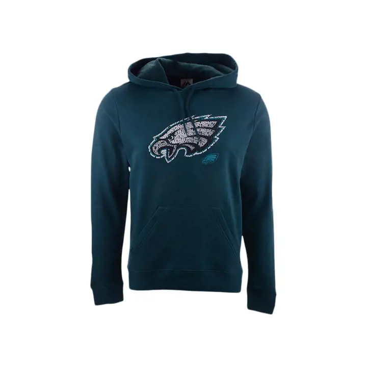 Philadelphia Eagles NFL Logo Vieux FO Capuche vert