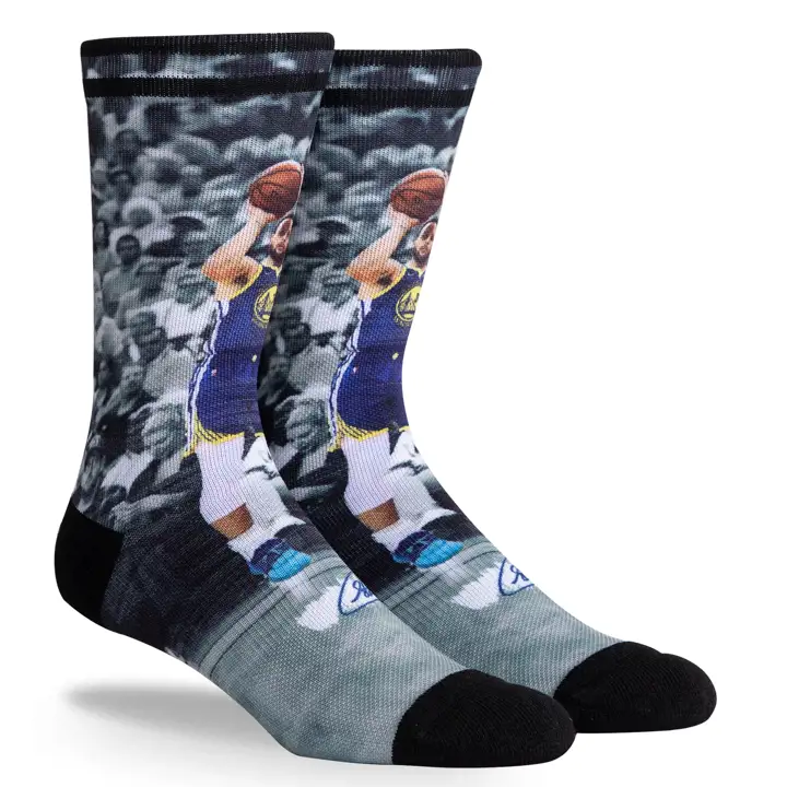 GOLDEN STATE WARRIORS NBA Pop Player Crew Stephen Curry NOIR