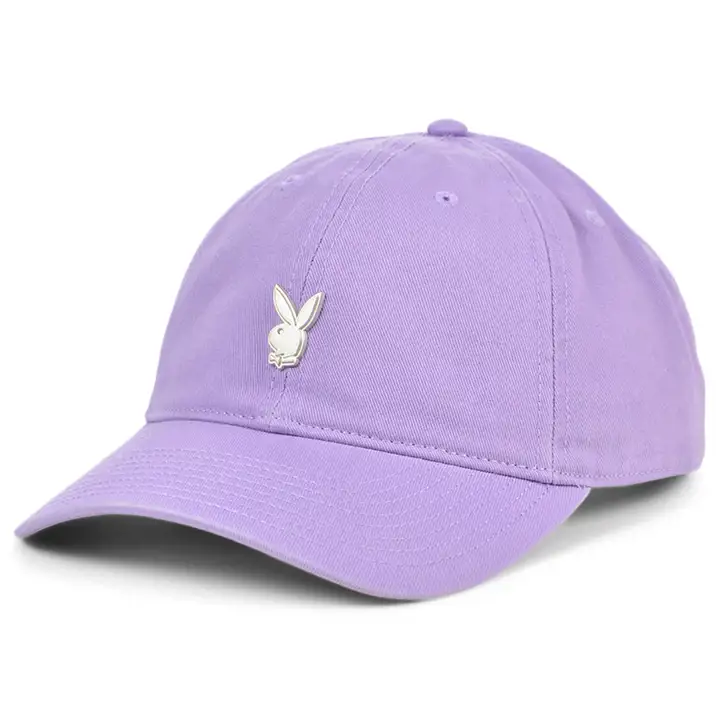 PLAYBOY Casquette de papa en métal Playboy lavée