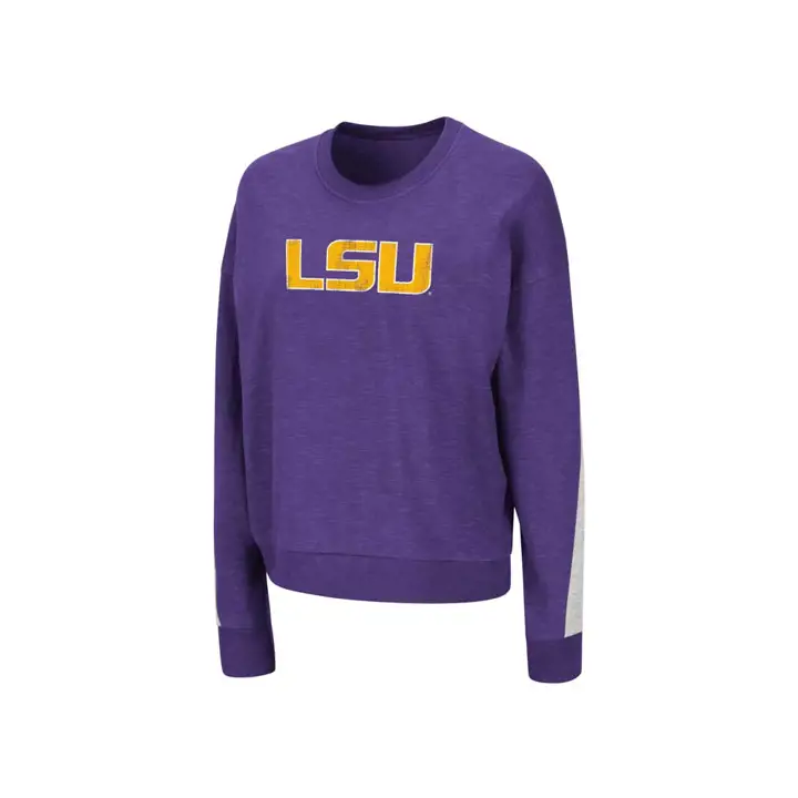 Sweatshirt femme L.S.U. NCAA Ann Dolman 20 VIO/GRI