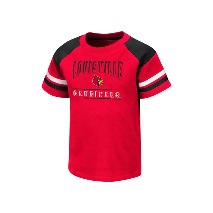 T-shirt Rayé Manches pour Tout-Petits NCAA Louisville Cardinals 20 R