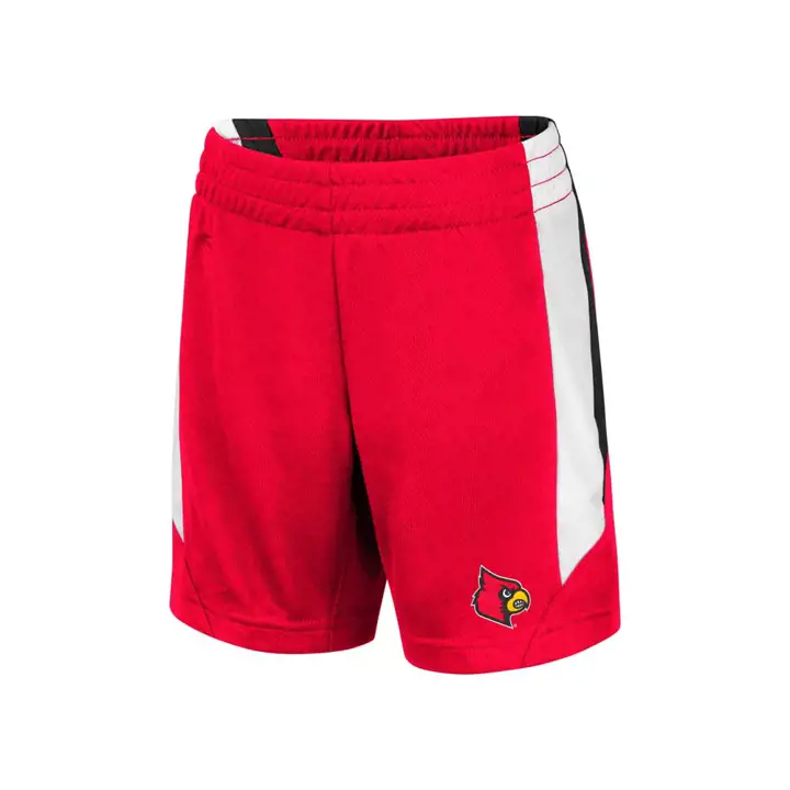 Short bébé Louisville Cardinals NCAA Rubble 20 ROUGE