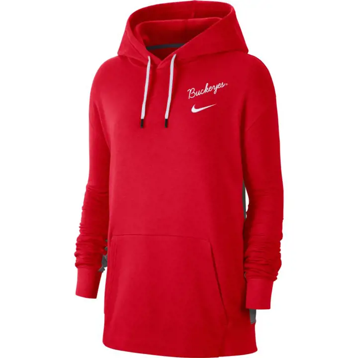 Ohio State Buckeyes NCAA Sweat à capuche en molleton brossé pour femme 20 re