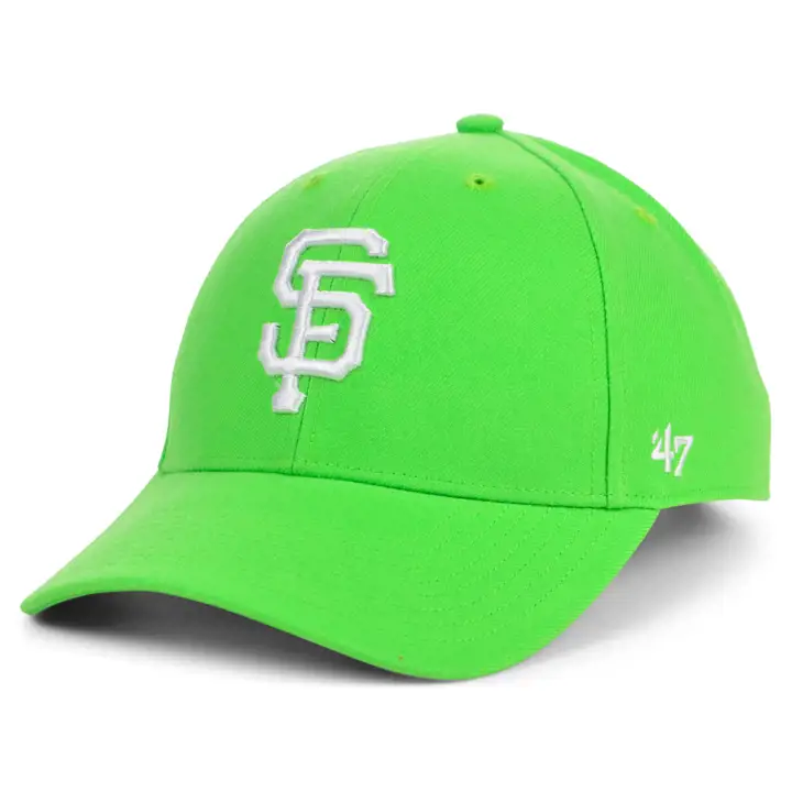 Casquette MVP '47 MLB Brights des Giants de San Francisco vert lime
