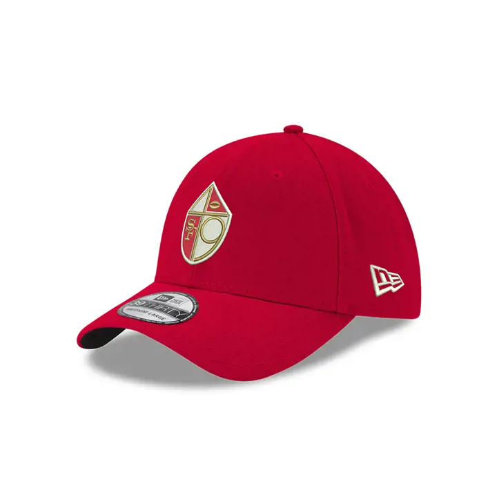 Casquette 49ERS NFL NEW Team Classic 39Thirty Shield rouge